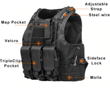 Tactical Combat Vest (Tan)