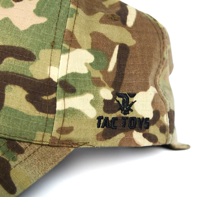 Tactical Cap with Hook & Loop for Patch (Camo)