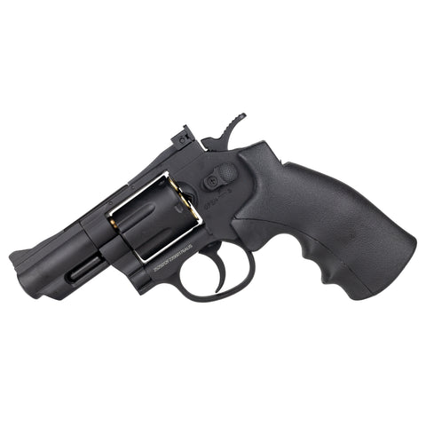 NWell .357 Magnum Snub Nose Metal Revolver - CO2/Gas Gel Blaster
