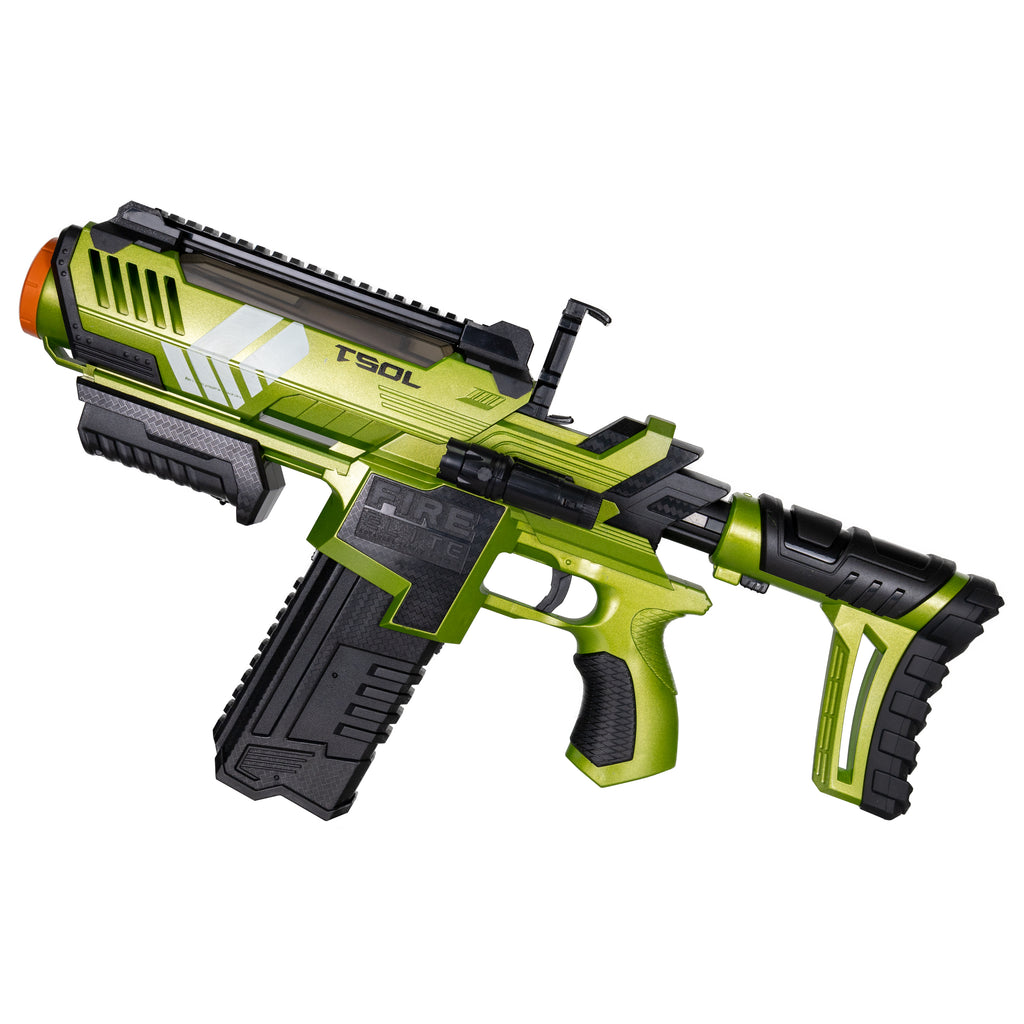 TSOL Fire Elite SY-887 SMG (Green/Black) – Gel Blaster