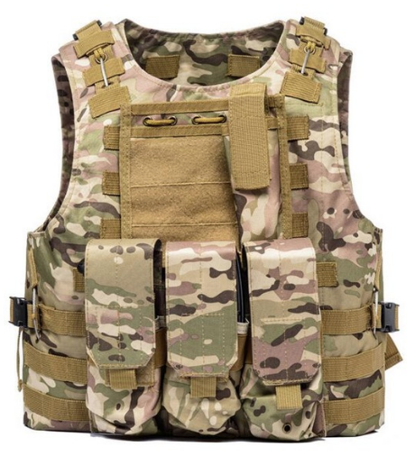 Tactical Combat Vest (Camo)